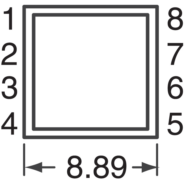 HLMP-2855 Broadcom Limited  LED - Circuit imprimé Indicateurs Réseaux Barres lumineuses Graphiques à barres